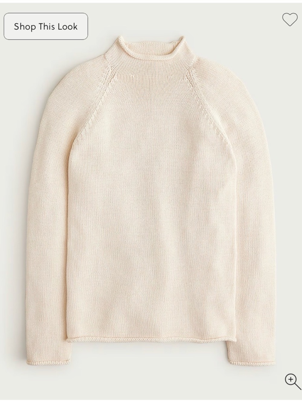 J. Crew Men’s 1988 Rollneck Sweater